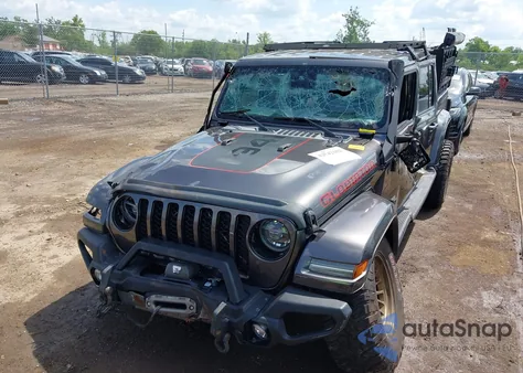 2021 Jeep Gladiator High Altitude 4X4 z USA, uszkodzony, nr VIN 1C6HJTFGXML534303